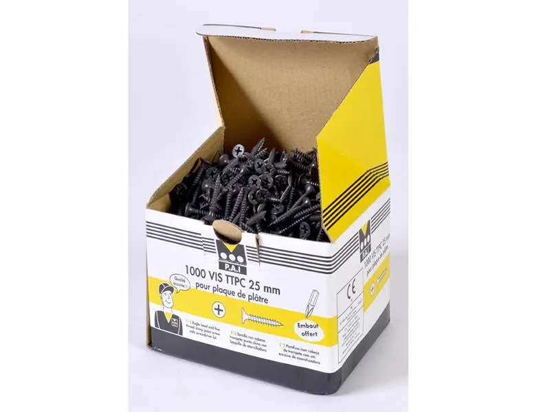 [VIS35025-BTE] VIS TTPC 25 MM BOITE DE 50 | PAI
