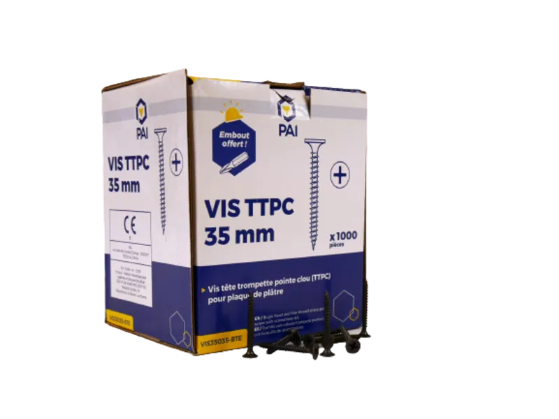 [VIS35035-BTE] VIS TTPC 35 MM EN BOITE DE 1000 | PAI