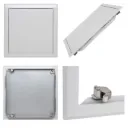 TRAPPE METALLIQUE LAQUEE BLANCHE 600X600mm | SEMIN