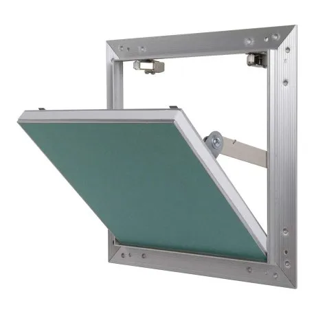 [A03610] TRAPPES DE VISITE ALU HYDRO Cadre Alu, plaque de plâtre hydro 200x200mm | SEMIN