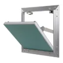 TRAPPES DE VISITE ALU HYDRO Cadre Alu, plaque de plâtre hydro 400x400mm | SEMIN