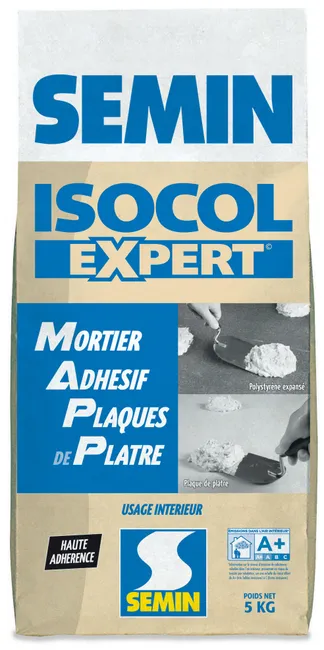 [A12185] SEMIN 99 ISOCOL MORTIER SAC 5 KG | SEMIN
